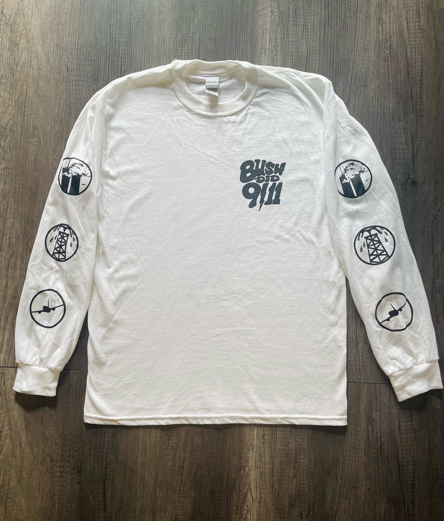 Bush Did 9/11 Tee — White